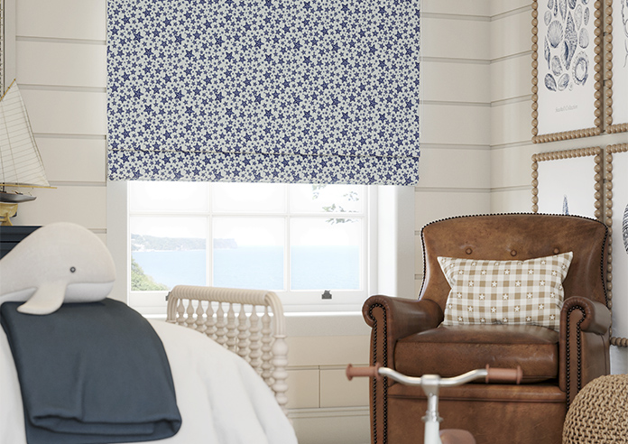 Whaley Great, Star Splash Regatta - Twist&Fit Roman Blind - Image 5